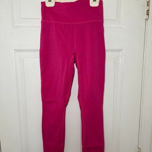 Fabletics Trinity Motion365 High Waisted Legging Plush Pink/Marigold